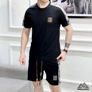 Bộ Thể Thao Nam Bộ Hè Nam Phối Viền Chất Liệu Thun Lạnh Mát