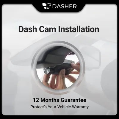 Front / Rear Dash Cam Installation Service Dasher