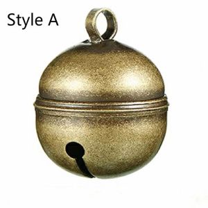 CHPERF Durable Handicraft Small Bell Bell Pendant Key Rings For Christmas Tree Pet Collar Necklace Accessories Pet Pendant Jingling Bells Key Ring Cat Bell