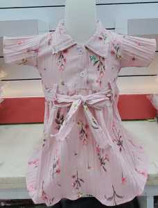 DRESS KID MOTIF BUNGA - BUNGA LUCU ANAK PEREMPUAN 6 BULAN - 2 TAHUNAN
