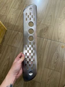Ốp pô inox Malay xe PG 01 Yamaha full phụ kiện