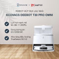 Robot hút bụi lau nhà Ecovacs Deebot T30 Pro Omni xòe giẻ làm sạch tối đa - Lực hút 11000Pa - Pin 5200mAh. 