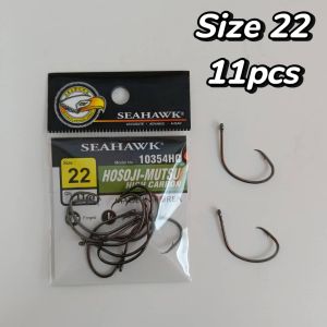 Seahawk Hosoi-Mutsu 10354HC High-Carbon Hooks – Built for Precision Angling