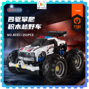 RC & APP Programming Off-Road Monster Truck iM.Master 8035 Building Blocks 编程大脚车四驱攀爬积木越野车