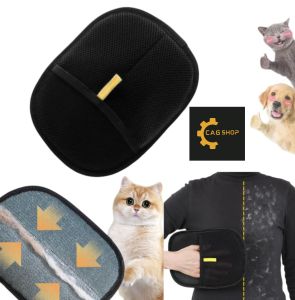 CAG SHOP 1pcs Pet Grooming Gloves Double Sided Pet Hair Remover Gloves for Dog Cat