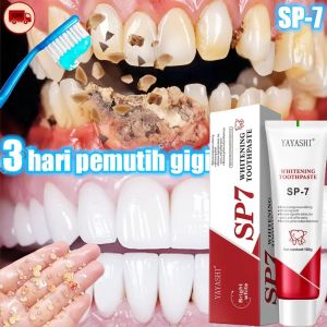 SP-7 odol Pemutih Gigi Dan Karang Gigi Whitening Toothpaste -Perawatan Mulut Menyegarkan Untuk Gigi Bersih Cocok Untuk Pria Dan