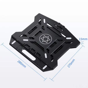 2In1 Laptop Stand With Phone Holder Foldable Portable Adjustable Non-Slip For Macbook