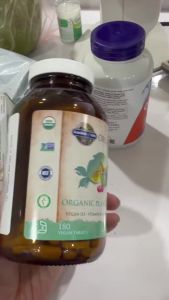 180 Viên Thực phẩm bảo vệ sức khỏe Garden Of Life Organic Plant Calcium - Giúp xương chắc khỏe hơn Canxi thực vật dễ hấp thụ Giảm nguy cơ loãng xương Chứng nhận dùng cho ăn chay vitamin D3 từ Địa y và vitamin K2 MK7 thúc đấy hấp thụ.