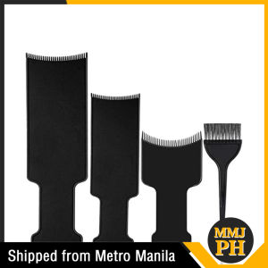 Hair Dyeing Selectioning Board Hairdressing Hair Applicator Brush Hair Dye Brush Board With Brush