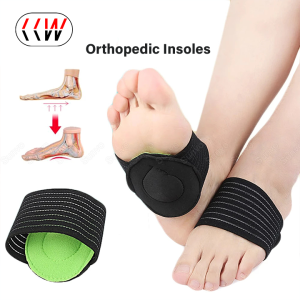 CCW 1 Pair Orthopedic Adjuster Arch Support Orthotic Insole Flat Foot Flatfoot Corrector Pedicure Insoles Cushion Pad Foot Care