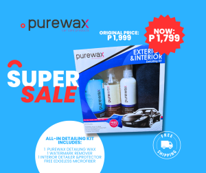 Car and motorcycle Detailing Kit Home DIY Purewax