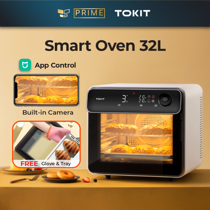TOKIT Smart Electric Oven 32L Convection Baking Oven Hot Air