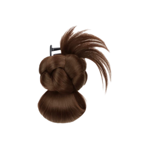 JON09 Synthetic Messy Bun Head Wig Scrunchie Half-tie False Hair Pieces Fashion Hair Extension Low Claw Chignon Women