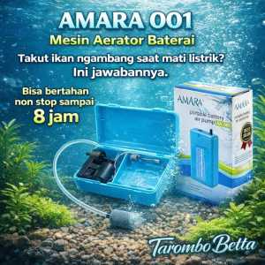 AMARA AA 001 - Mesin Aerator BATERAI 1 Lubang Gelembung Udara AA001