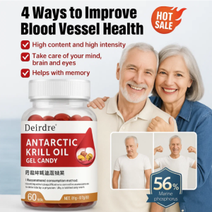 [Upgraded High-efficiency Version]Antarctic Krill Oil Capsules Improve Immunity Anti-oxidation Omega-3 Astaxanthin Supplement Soften Blood Vessels Astaxanthin Krill Oil南极磷虾油