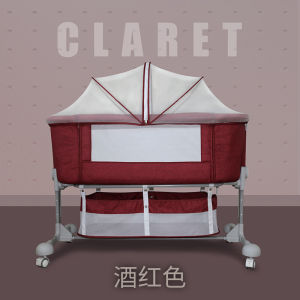 KIDONE💖 Baby Bed🌟 Portable Folding Crib🌟 Cradle Bed Baby Bed