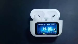 A9pro Huaqiang North LDC Full Color Screen Wireless Bluetooth Earphones ANC Noise-canceling Ultra-long Battery Life Strap APP Factory