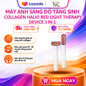 Máy ánh sáng đỏ tăng sinh collagen Halio Red Light Therapy Device 3 in 1 - BH 12 tháng