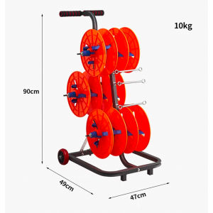 โรลม้วนเก็บสายไฟ โรลปล่อยสายไฟ 6 ม้วน (ส่งด่วนในไทย)
