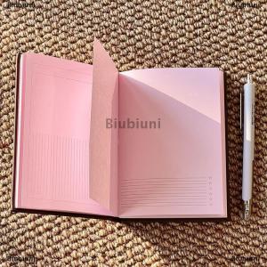 [COD] Biubiuni Strawberry Chocolate Pink Notebook Cute A6 Planner Kawaii Journal For Note Travel Diary Gift For Girls