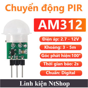 Cảm biến chuyển độn PIR SR501 / SR505 / SR602 / AM312 cảm biến phát hiện thân nhiệt người