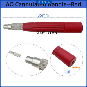 KITA 1pcs Orthopedic AO Quick Coupling Cannulated Handle for AO drill bits Orthopedic Instrument pet