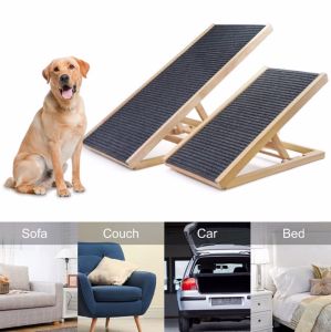 Affordable Pet Stairs Dog Stairs Dog Ramp Foldable Stairs Adjustable Ramp Sofa Climb