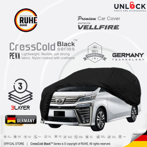 RUHE Germany Toyota Vellfire Nano Dress Silver Peva Car Cover Outdoor Protection Waterproof UV Penutup Selimut Kereta Toyota Alphard Cover Kereta Automotive Exterior Accessories Covers
