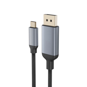 High Performances Type C to DP Cable 8K60Hz for Smooth Video Streaming Display Cable for Seamlessly Connectivities