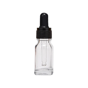 DROPPER BOTTLE CLEAR GLASS INCHOI