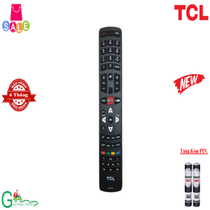 [Giá hủy diệt] [Ảnh thật] [Chính hãng] Remote Điều khiển từ xa tivi TCLnút bạc- Hàng chính hãng mới 100% Tặng kèm pin