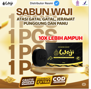 [TERBATASSS] WAJI HYGIENE SOAP - Sabun Anti Bakteri Anti Jamur Bantu Atasi Gatal Gatal Penyakit Kulit Panu Kadas Kurap