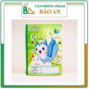 ( Lốc 10 quyển ) Vở 4 ôly Pokemon 48tr 1114 bìa 3D - Văn phòng phẩm Bảo An