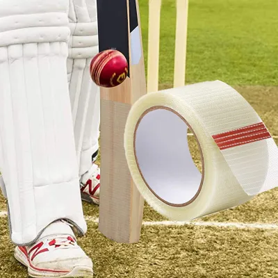 【High-quality】 Clear Cricket Bat Protection Tape Safety Anti Crack Water Proof Repair Fiber Tape Roll
