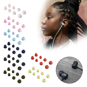 Ear Tips for Beats / X / Powerbeats Pro Earphone Replacement Ear Buds Ear Cap Ear Plug Eartips for Earbuds 4Pairs