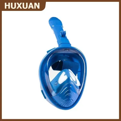❤❤❤Hot Sale HUXUAN Đầy Đủ Mặt Nạ Ống Thở Chống Rò Rỉ Chống Sương Mù 180 Toàn Cảnh Xem Cho Lặn Biển Bơi Thể Thao Dưới Nước