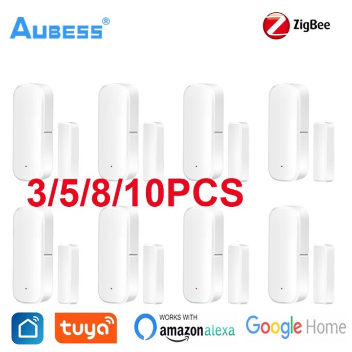 Tuya Zigbee Door Sensor Smart Home Security Window Detector Automatic
