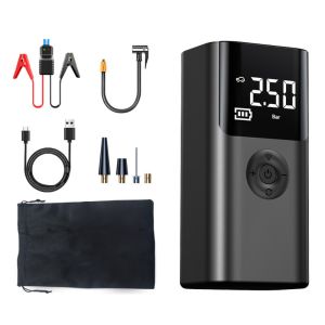 NEXASHOP 4 In 1 Car Jump Starter 12V 1000A Air Pump  Portable Tire Inflator For Car/Motorcycle/ Bicycle
