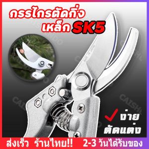 กรรไกรทำกิ่งไม้ตัดกิ่ง กรรไกรตัดกิ่งไม้ กรรไกรตอนกิ่ง กรรไกรทำสวนทำจากเหล็ก SK5 ตัดกิ่งไม้ กรรไกรสวนอเนกประสงค์ เครื่องมือจัดทำสวน กันไกรตัดกิ่ง