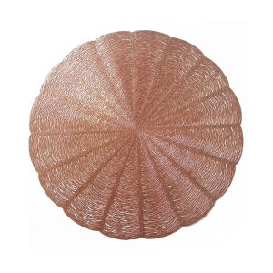 Loftyan Placemats พีวีซีไวนิลโลหะกด Placematsแผ่นฉนวนกันความร้อนงานแต่งงานงานปาร์ตี้และการเฉลิมฉลอง PlacematsPlacemats ตกแต่งตารางและ Placemats รับประทานอาหารWatermelen ออกแบบเสื่อตาราง