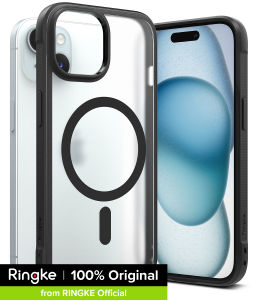 Ringke Fusion Bold Mag Matte Compatible with iPhone 15 Case Cover Hard Back Shockproof Soft TPU Bumer