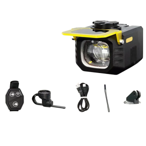 Durability Waterproofed Bike Light Charging Safety Light Commuters Bike Light for Mountain Bikes Night Cycling Safe