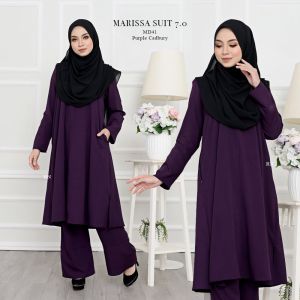 Suit Baju Labuh Muslimah Marissa Haji Umrah (Nursing) 7.0 | BAJU HAJI UMRAH | SUIT LABUH MUSLIMAH | MARISSA SUIT 7.0