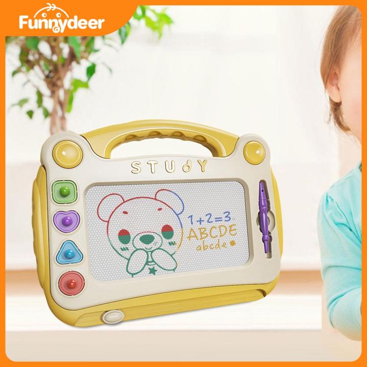 Funnydeer Etch Table Sketch Pad Education Toys Learning Toys