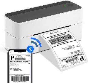 Bluetooth Thermal Shipping Label Printer - Portable Thermal Label Printer for Shipping Packages - Thermal Shipping Label Printer Wireless Label Makers Compatible with USPS Fedex DHL
