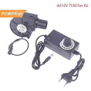 【PCWFKef】 7530 nấu chảy kim loại fan hâm mộ di động Air Blower 2500r ly tâm Radial làm mát không khí kim loại Fan BBQ Blower than làm mát Cooler Fan
