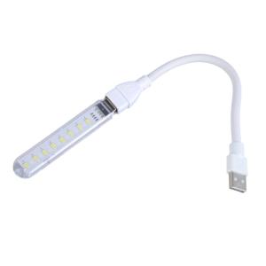 Đèn Led USB có 8 đèn LED và ống uốn cong để cắm trại câu cá xe hơi phòng ký túc xá và phòng ngủ được sử dụng rộng rãi