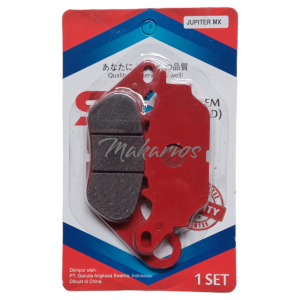 Kampas Rem Belakang Performa Tinggi YSP untuk Nmax 10 pcs - Abu Tua