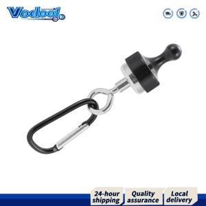 Lightweight Magnetic Carabiner Keychain D Shape Clip with Strong Magnet for Hiking and Outdoor Adventures