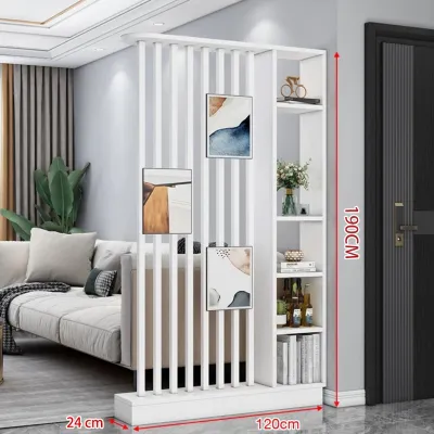 Alis Kitchen Partition rack porch cabinet screen rack decorative rack bookshelf living room partiti